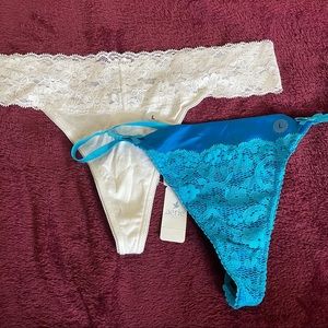 Aerie thong panties NWT large